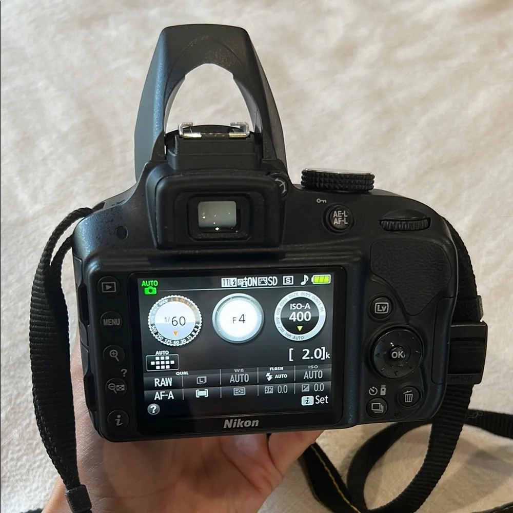 Nikon D3300 Black DSLR Camera